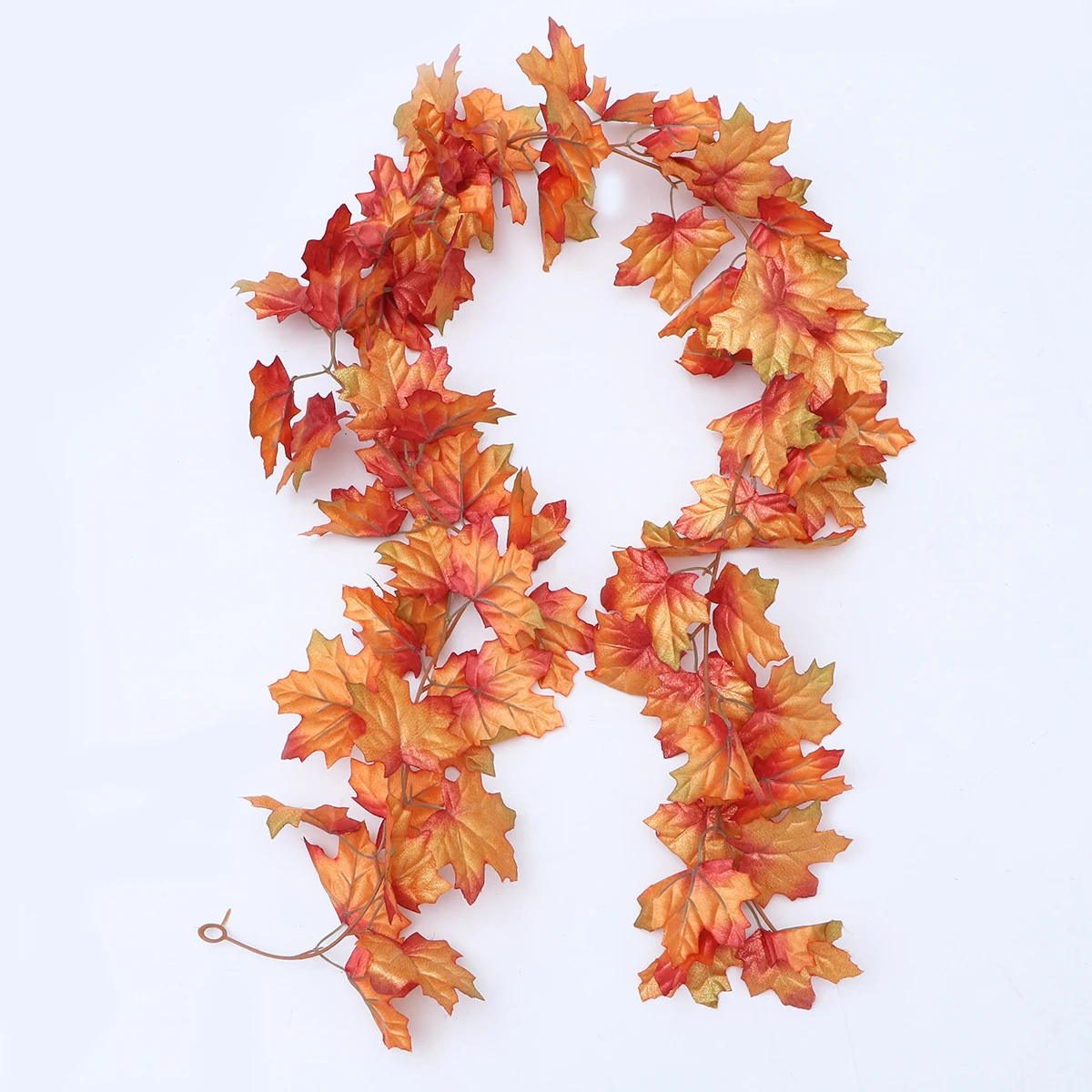 

Leaves Simulated Maple Leaf Rattan Vines Autumn Decorations Home Artificial Garland Halloween
