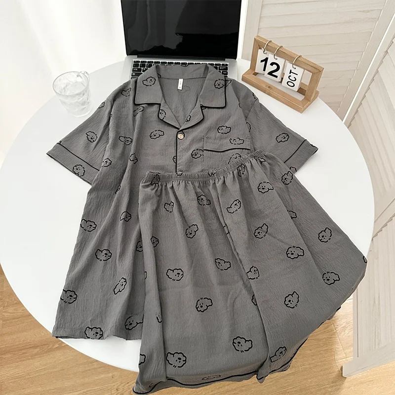 

Хлопковые ор Све Spwear orts Мужская летняя свободная удобная домашняя одежда INS Sle Фланелевая пижама из чистого хлопка