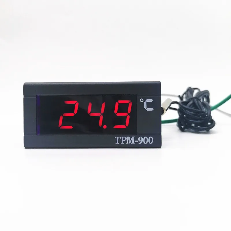 Digital TPM-900 220V Temperature Controller LED Panel Meter with Sensor