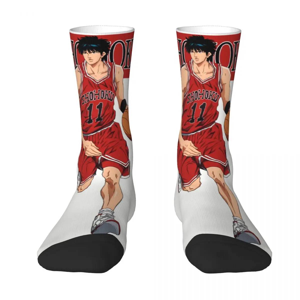 

Anime Sakuragi Hanamichi Shohoku Men Women Socks Motion Beautiful Spring, Summer, Autumn, and Winter Dressing Gifts