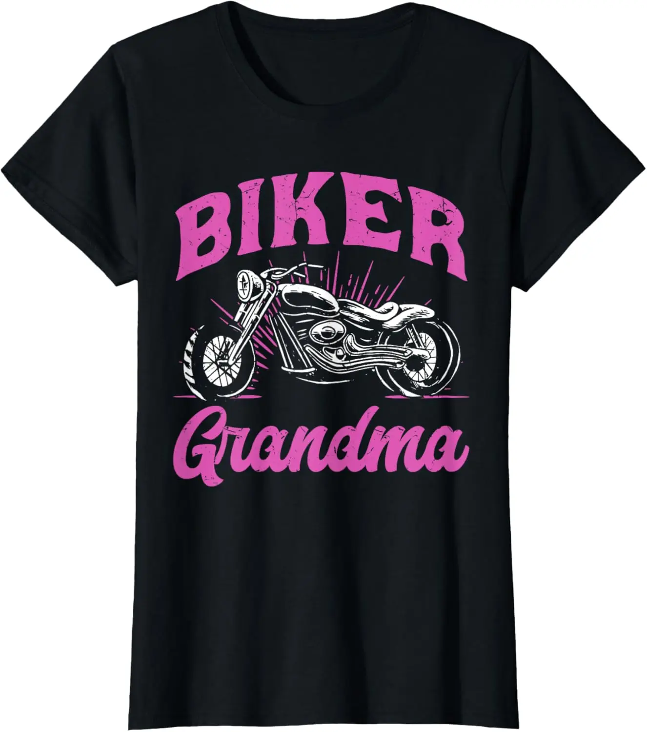 

Motorcyclist Mothers Day Motorcycle Biker Grandma T-Shirt Motorcycle