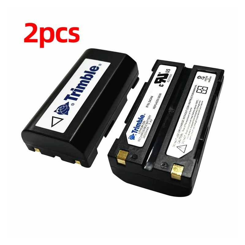 New 2PCS 2600mAh 7.4V Battery 54344 for Trimble 5700 5800 R8 R7 R6SC1 GPS RECEIVER