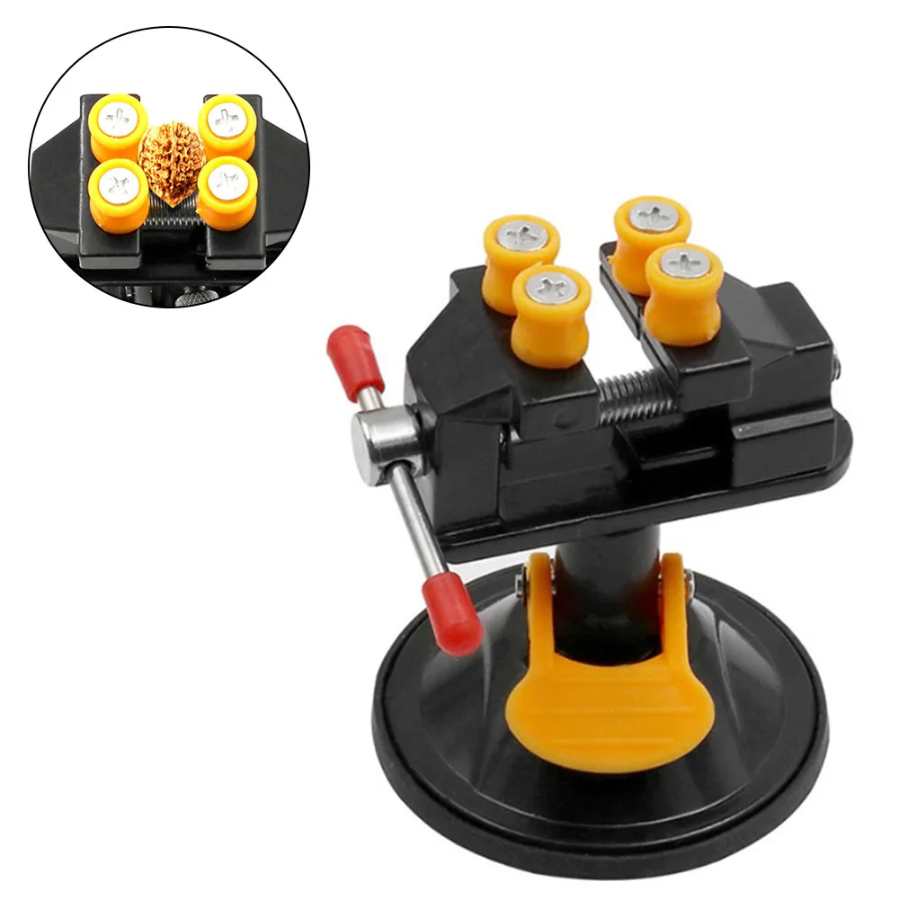 Table Clamp Vice Suction Cup Vise Suction Cup Vise - Table Clamp Vice Mm Suction Cup Vice Small Rotating Vice Swivelling Work