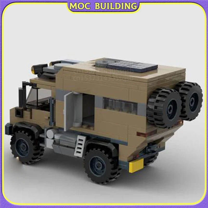 Building Block Unimog Camper Traffic Model  MOC Creative DIY Assembly Educational Technology Bricks Car Toys  Holiday Giftss