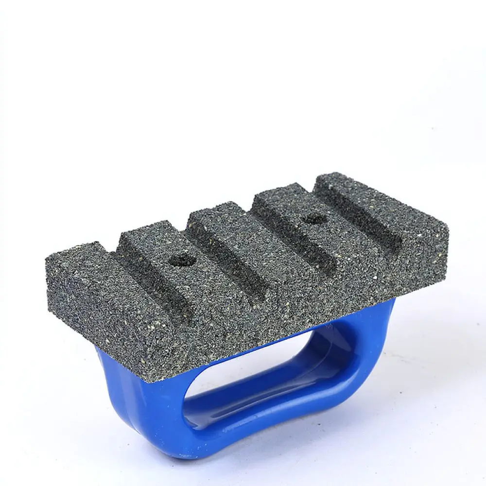 Black Silicon Carbide Polishing Block Manual Grinding Tool For Marble Concrete Flooring Wall Smoothing Construction Accessory