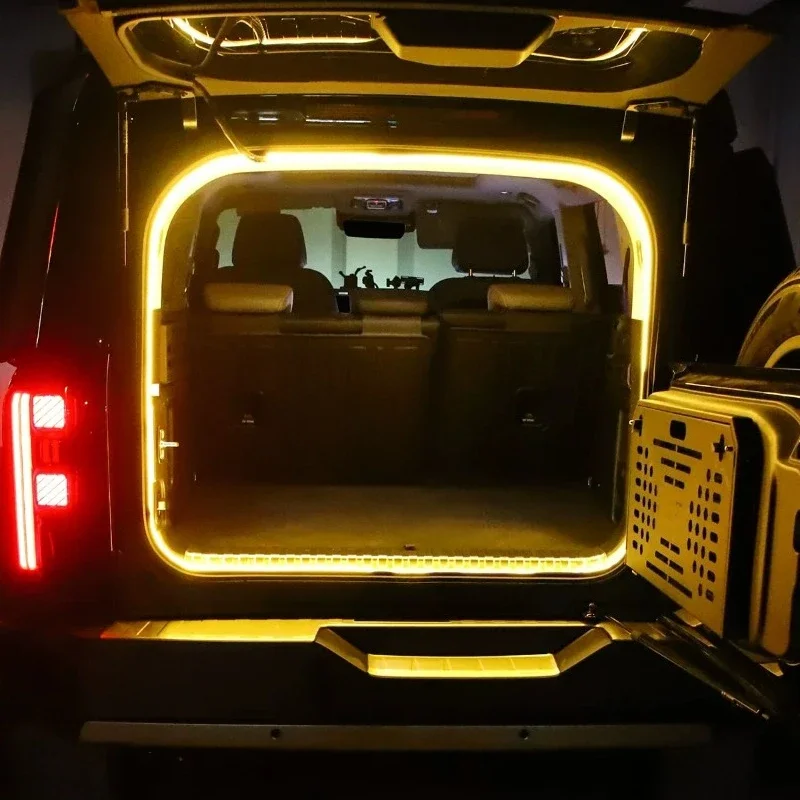 For BAIC BJ40 2024-2026 Car Trunk Ambient Light Outdoor Camping Auxiliary Lighting Car Tail Light Strip Decorative Accessories detail image 7