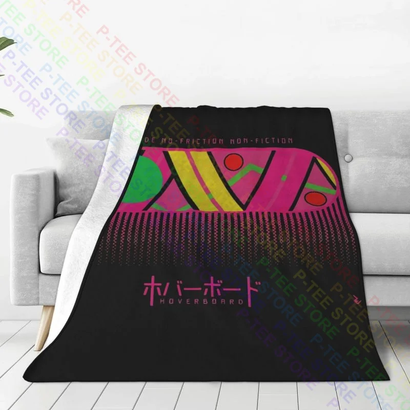 Back To The Future Japanese Poster Inspired By Michael J Fox Blanket Thicken Four Seasons Bedding Throws