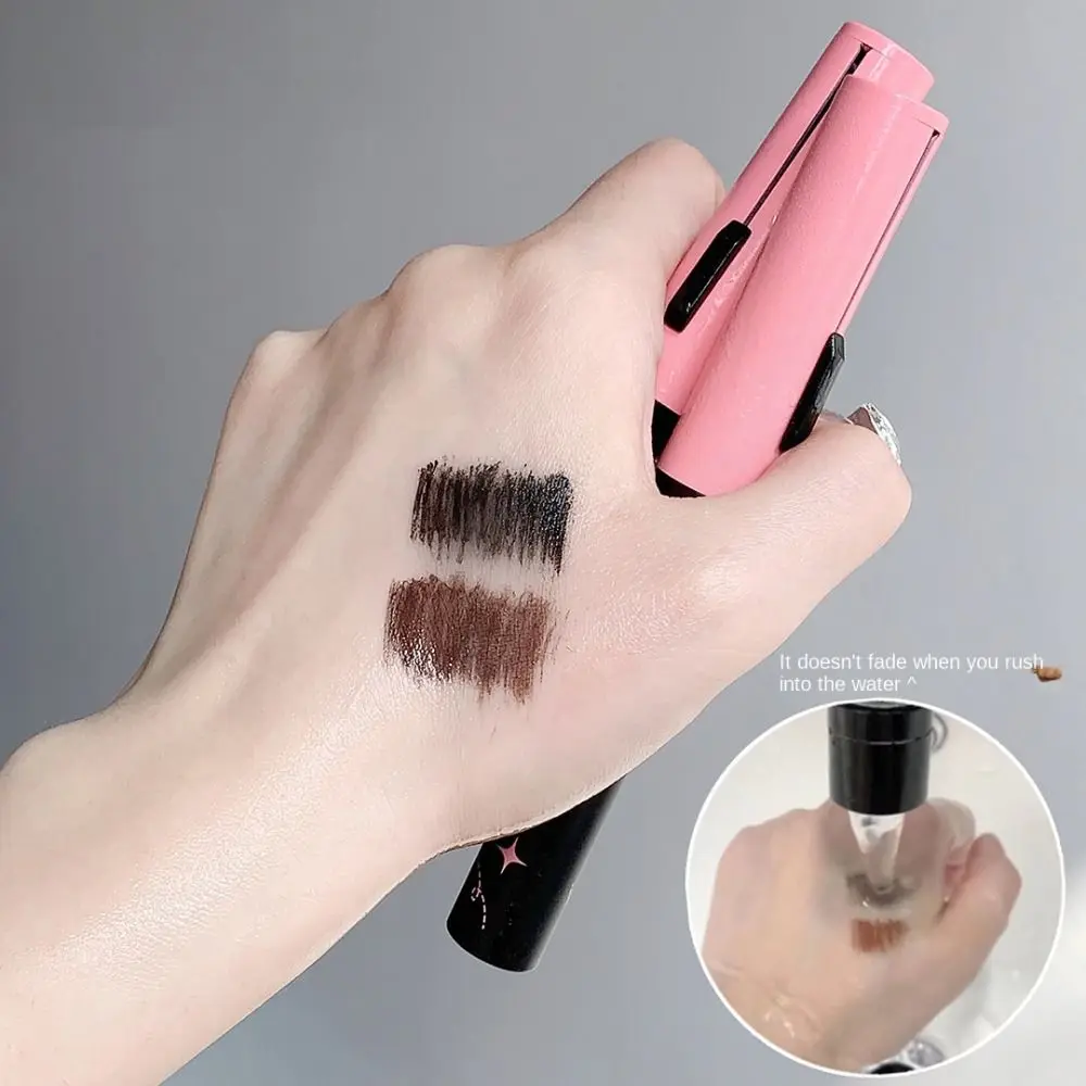 Portable Smudge Proof Thick Mascara Lengthening Sweat Proof Eye Lashes Brush Long-wearing Long Lasting Lashes Extension Cosmetic