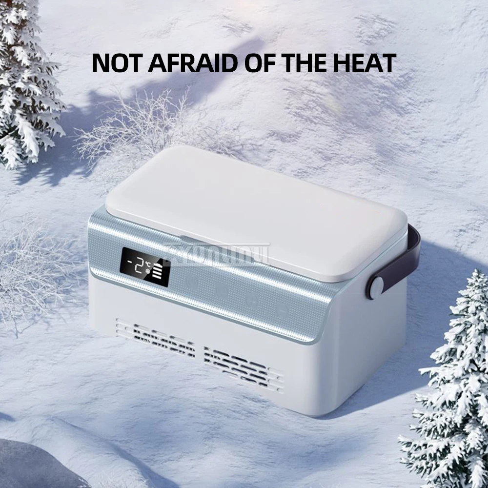 Mini refrigerador portátil de gran capacidad para insulina congelada, nevera para medicamentos, calentador para el hogar, coche, viaje, Camping