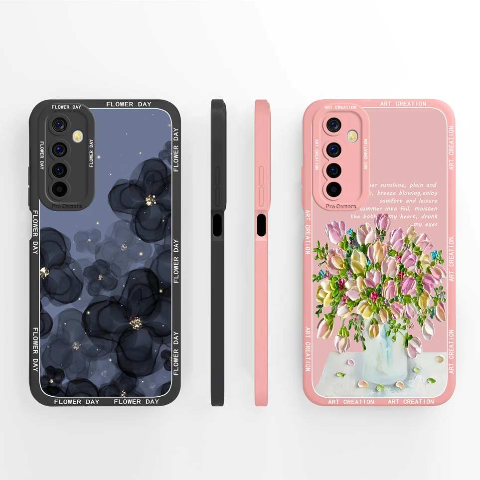 Pretty Case For OPPO Realme 6 6S 6Pro Landscape Painting Cases Soft Silicone Funda Comfortable Coques For Realme6 Pro 6s Cover
