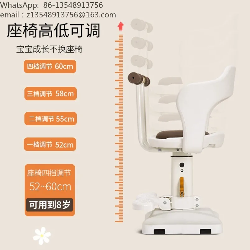 Front‑Mount Kids Safety Seat for Electric Scooter Toddler Baby Child Sitting Chair Universal Vehicle Safety Seat