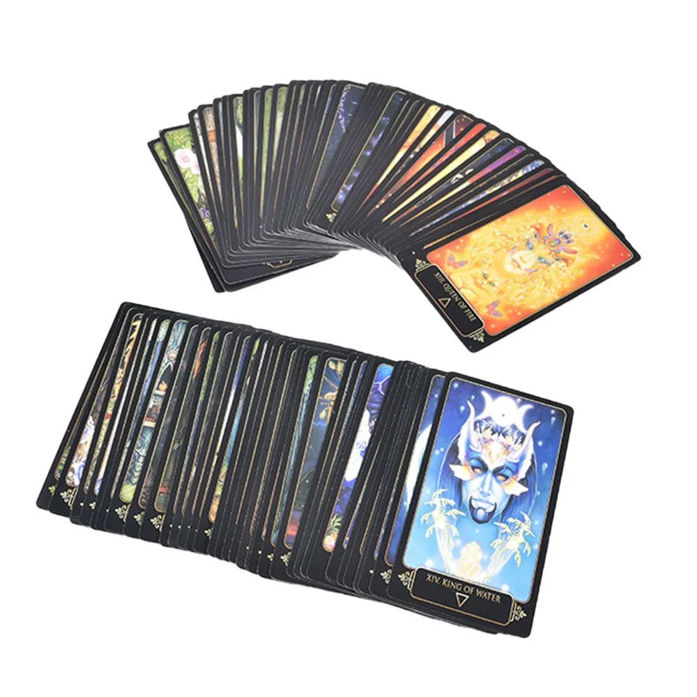 Dreams of Gaia Tarot Cards Witchcraft Supplies Board Games for Adults Art Nouveau High Quality Special Style