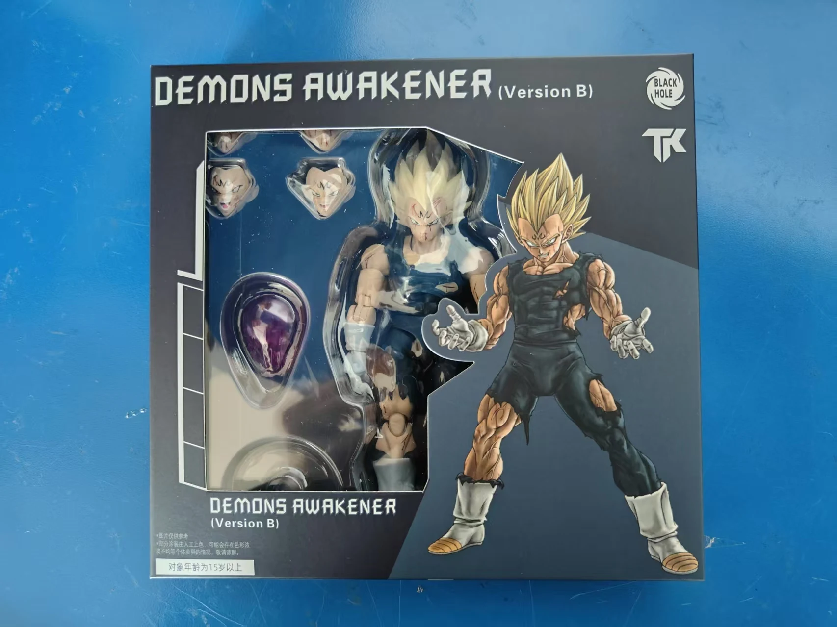 Trou noir TK personnalisé Dragon Ball Z Super Saiyan SSJ Majin végéta bataille dommages pleine puissance Anime figurines modèles cadeau jouet