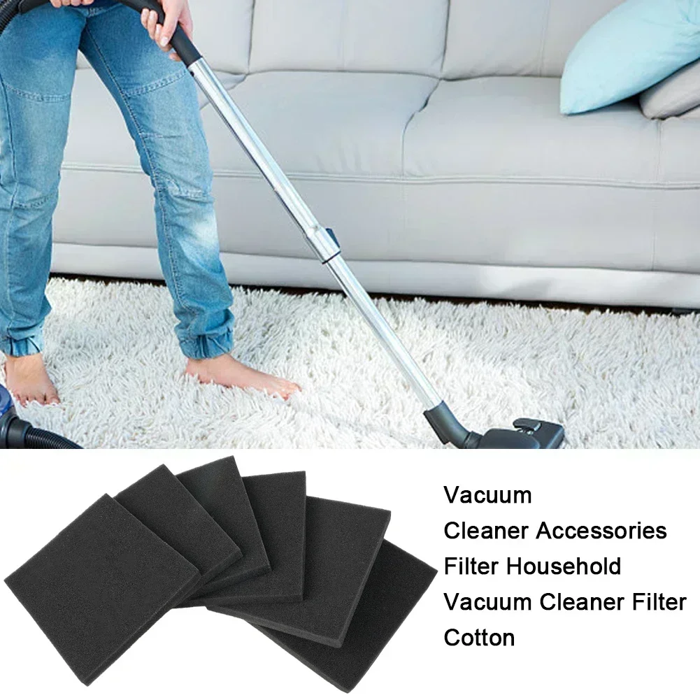 

6pcs Vacuum Cleaner Sponge Foam Filter For FC8140 FC8142 FC8144 FC8148 Household Vacuum Cleaner Spare Parts Tools Accessories