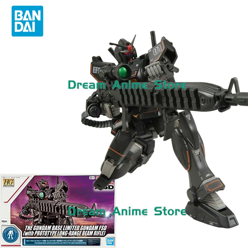 

Коллекционная фигурка Bandai GUNDAM HG 1/144: THE GUNDAM BASE LIMITED GUNDAM FSD (с прототипом дальнобойного лазерного ружья) — игрушка-подарок для детей