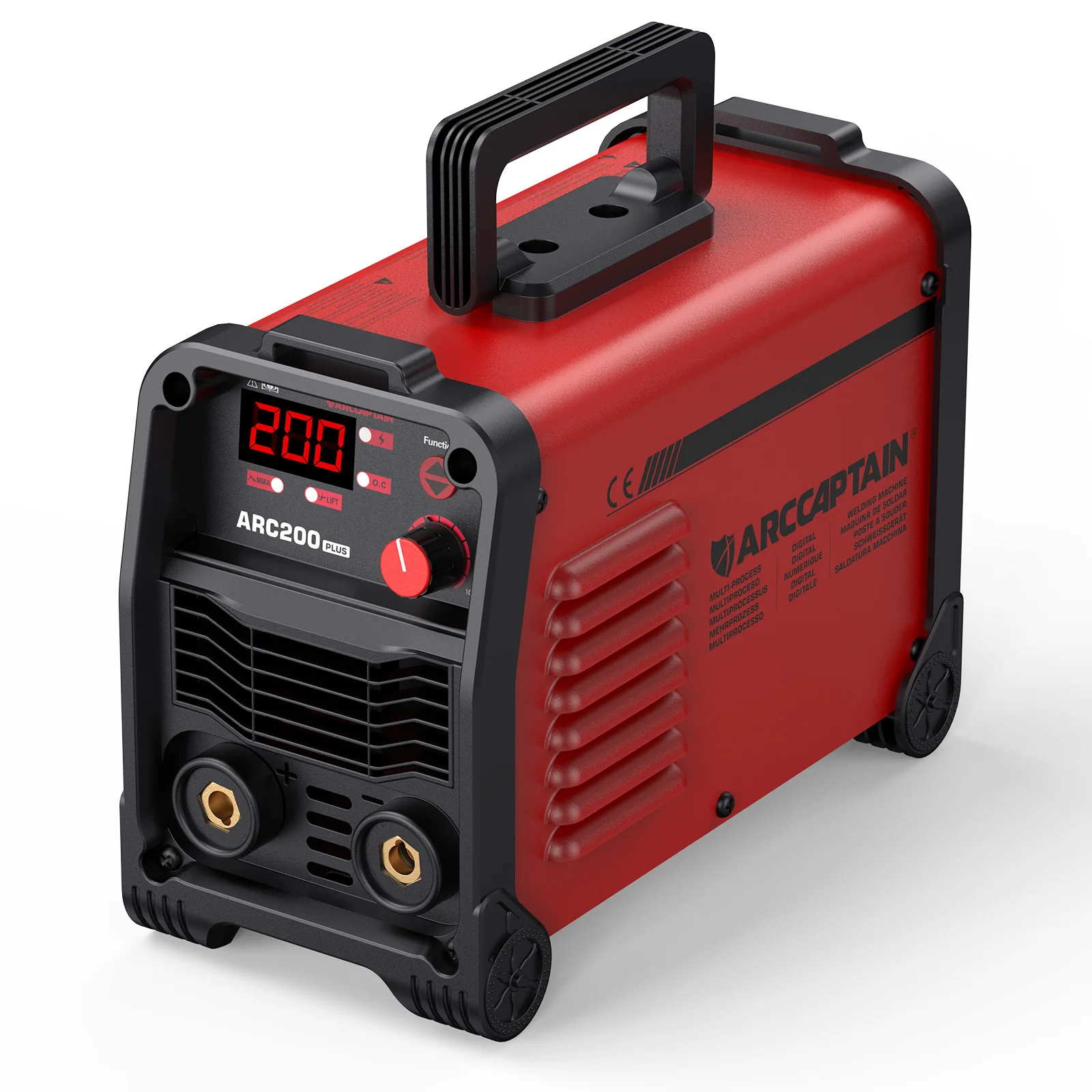 Machine à souder ARCCAPTAIN 2 en 1 ARC MMA LIFT TIG MINI IGBT Inverter, équipement de soudage portable pour bricolage à domicile 230V 200A