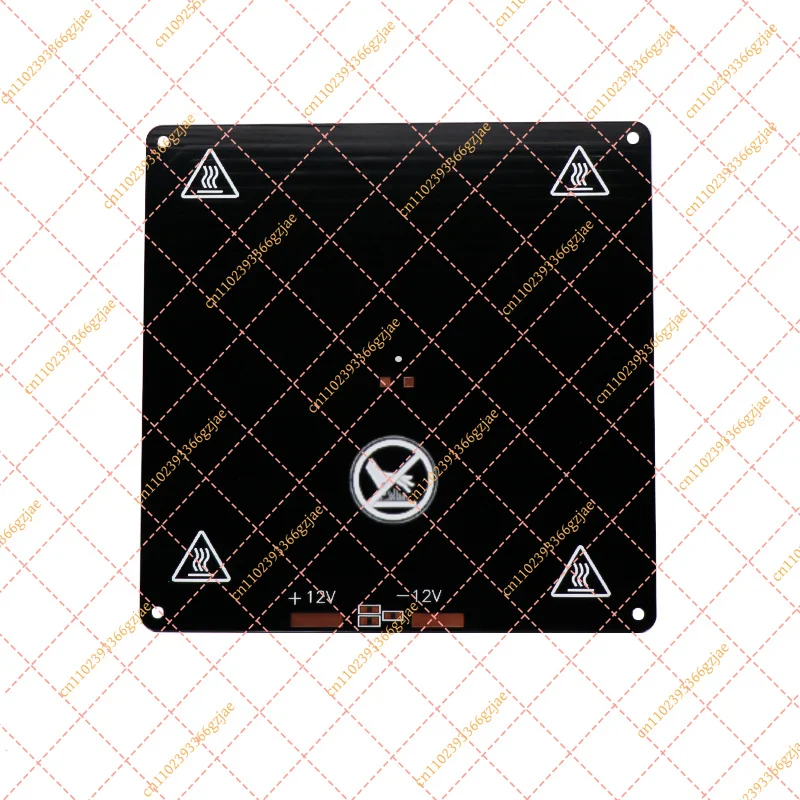 Mini 12V 24V Heated Bed 150x150mm 180x180mm Aluminum PCB for MK3 MK2A 3D Printer DIY Replacement Platform