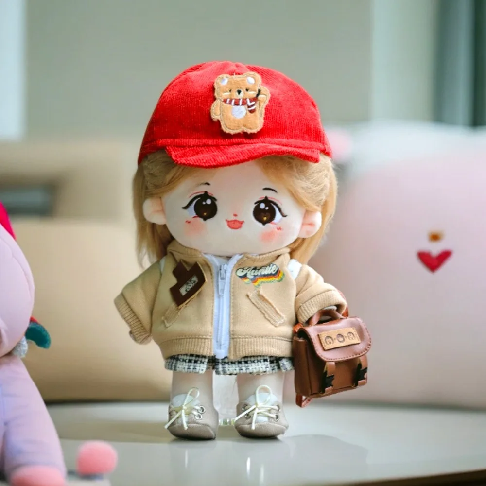 

Academy Style Cotton Doll Clothes Set Hoodies Backpack Cotton Doll Skirt Cute Fashion Idol Dolls Dress Children's Gift