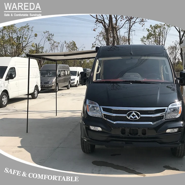 16Oz. PVC Vinyl Volledige Cassette Rv Luifel caravan Camp Car Luifel met Led Licht