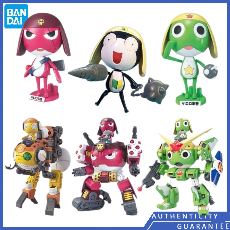 [Disponibile] Bandai KERORO TAMAMA GIRORO KURURU DORORO ROBO Mk-II Action Figure Puzzle Modello Giocattoli