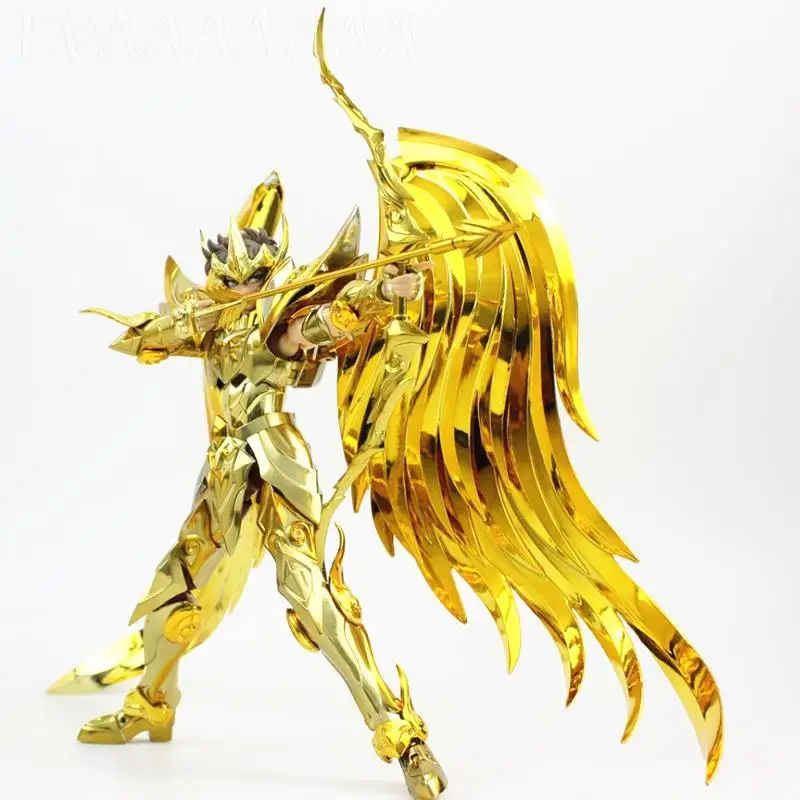 Saint Seiya Myth Cloth EX Action Modelo, Soul of God, SOG Metal Armor, Grandes brinquedos, Saint Seiya Myth Figurines, Sagitário Aiolos