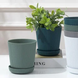 Série de plantes succulentes artificielles, pots de fleurs, collection décorative en plastique, pots de pépinière, salon, plantes de balcon, pot de bonsaï