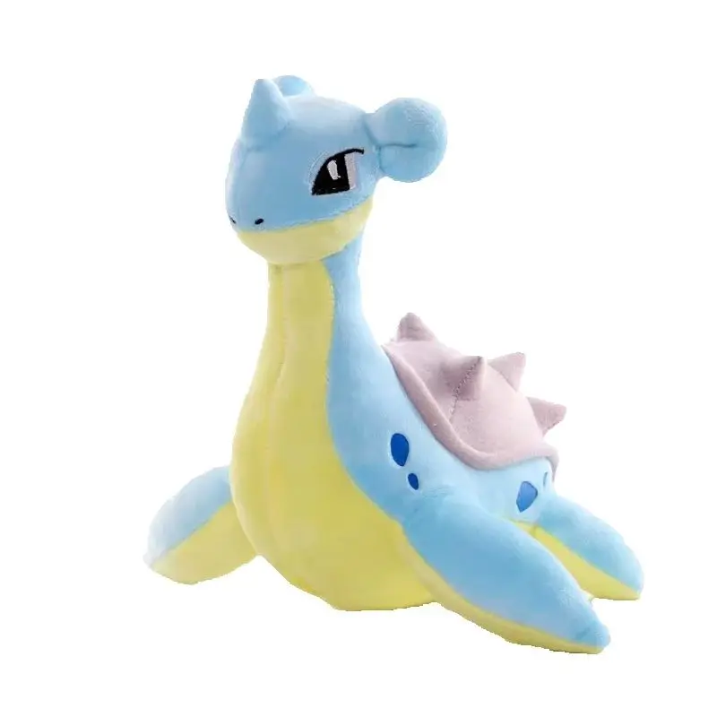 

8-дюймовые мягкие игрушки Pokémon Kawaii Lapras, милые плюшевые куклы с водяным сплитом, подушка, подарок на день рождения для детей, друзей, мальчиков