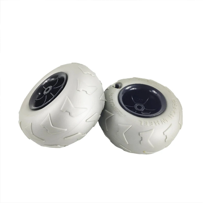 

9 Inch PVC Inflatable Beach Wheel Suitable For Kayak Trailer Garden Trolley Low Speed Beach Car Special Beach Tires