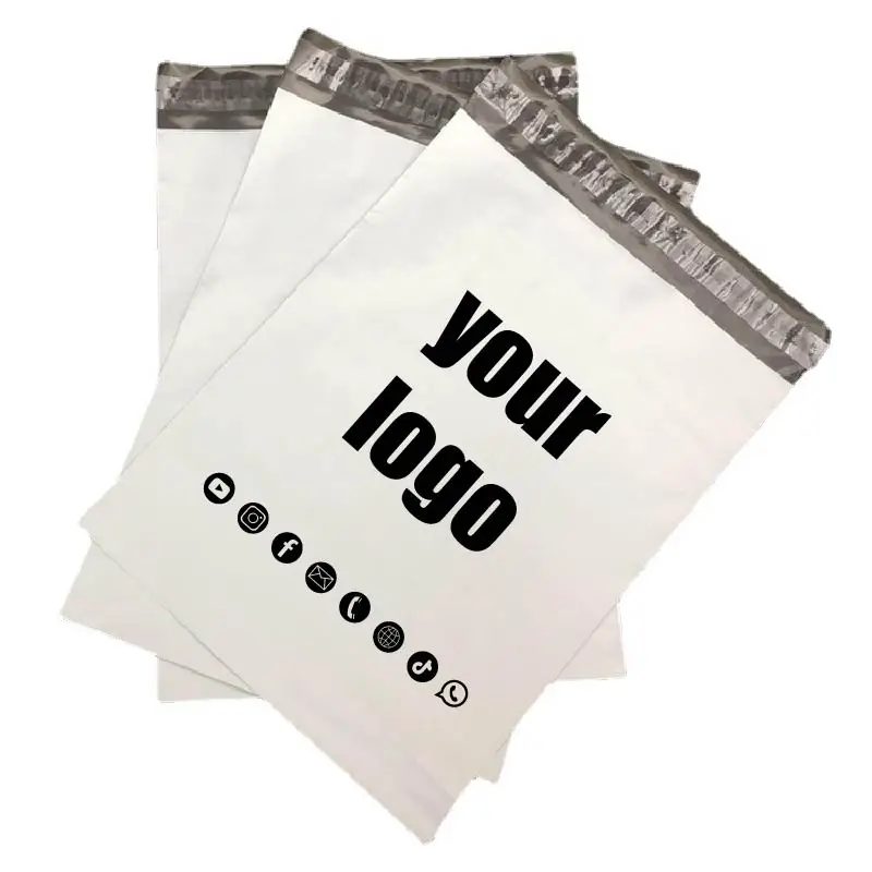 

50 pieces/batch shipping bags large express bags envelope storage bags self-adhesive sealed plastic bags custom printed logo