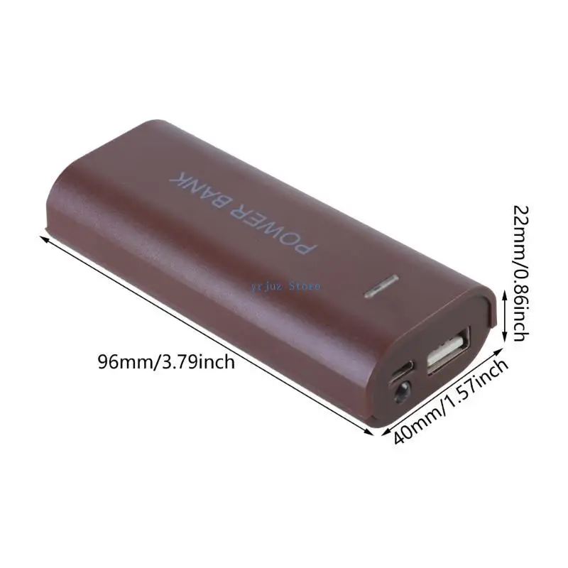 583D 18650 Battery Holder Power Banks Case USB Output Charging Box for Phone Tablet