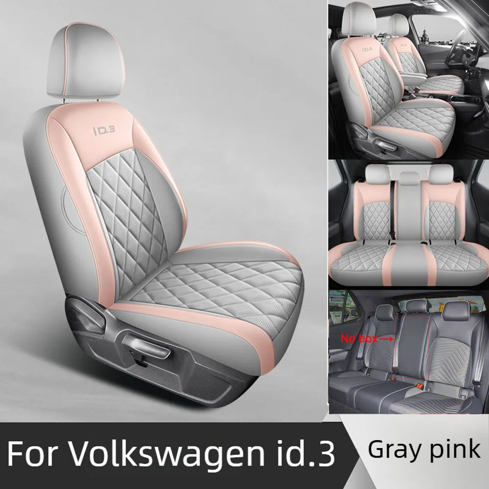 Nieuwe Autostoel Cover Voor Vw ID.3 2021 2022 2023 2024 2025 Custom Fit Seat Protector Alle Seizoen Volledig Omringd interieur Accessoire