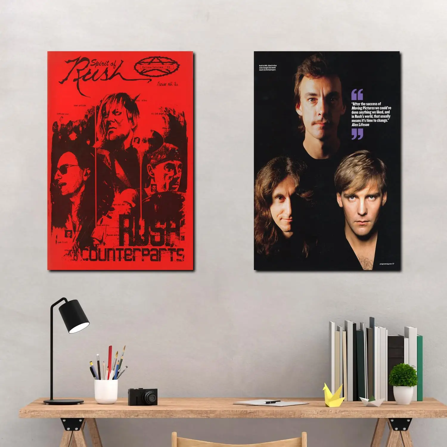 

Rush Band Canvas Art Poster and Wall Art Picture Print Modern Family bedroom Decor Posters