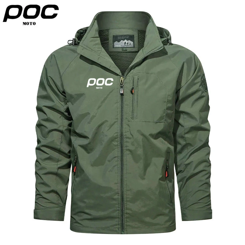 Cycling Moto Poc Jacket Man Windproof Waterproof MTB Mountain Bicycle Wind Jackets Bike Windbreaker Coupe Vent Cyclisme Homme