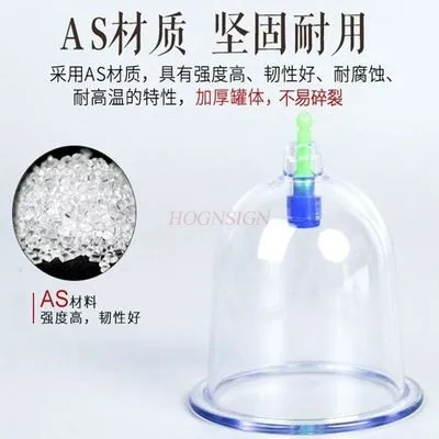 

outer diameter 9.5 cm Cupping device Extra large cupping bulk gas tank Vacuum cupping vacuum massage jars health medicine