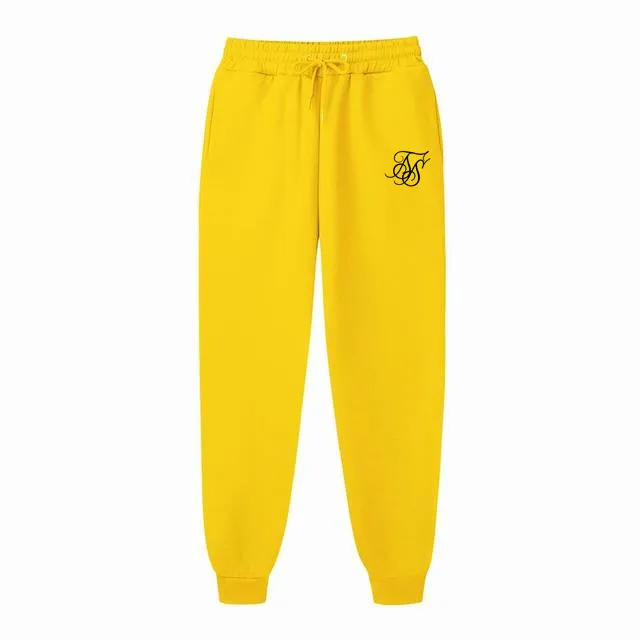 2025 new Brand Men Sweatpants Sports Pants Casual Pants Sweatpants Sportswear Jogging Pants Men Pure Color Jogging Pants
