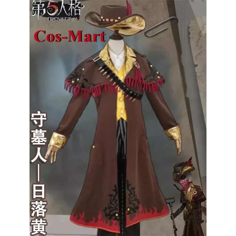 كوس مارت لعبة الهوية الخامس أندرو كريس/Grave Keeper تأثيري حلي نشاط حفلة لعب الأدوار الملابس أنيمي ساعة ليلية