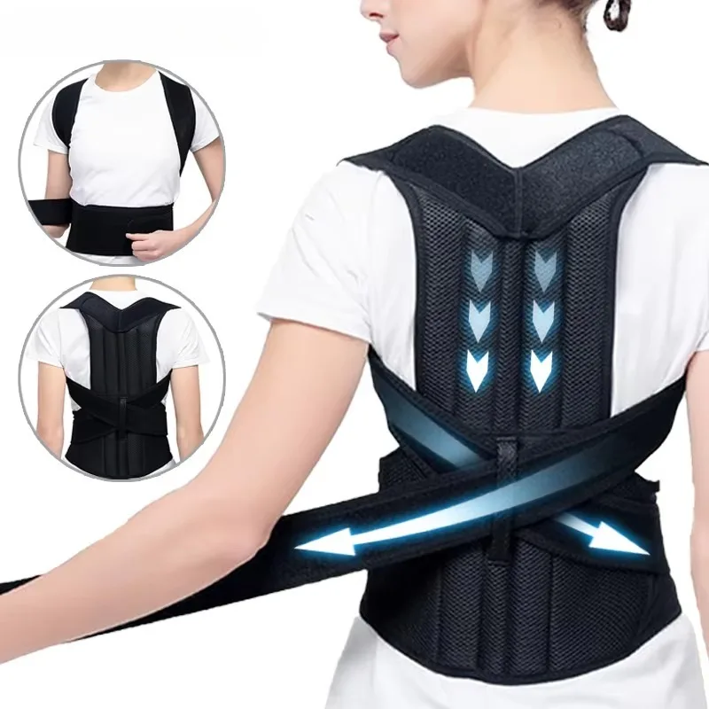 Back Corrector Corset Magnetic Posture Corrector Straight Shoulder Brace Lumbar Support Pain Relief For Children