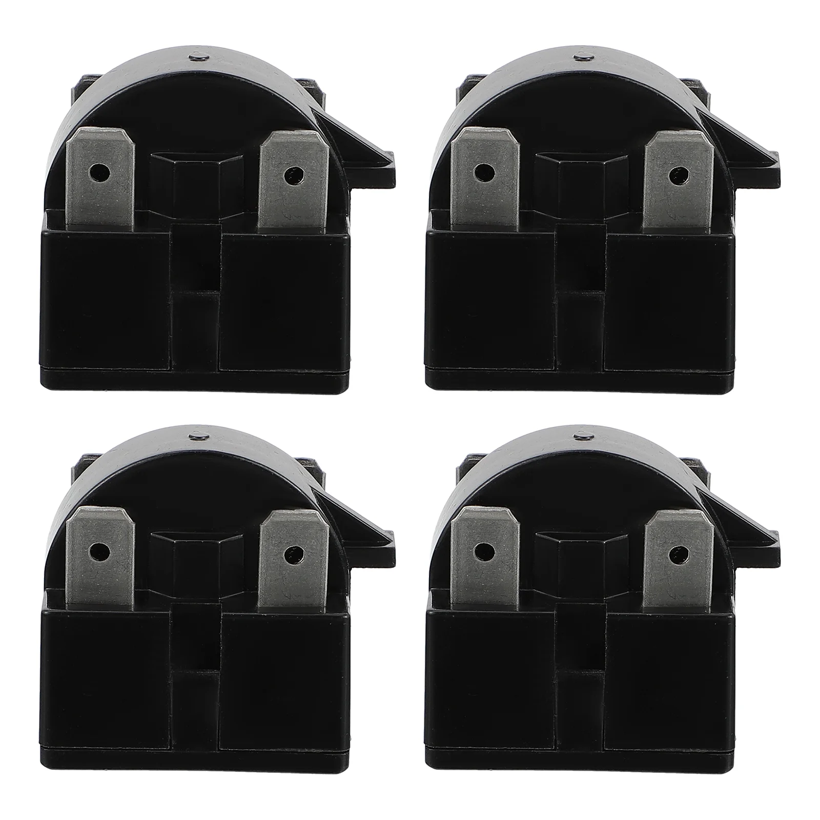 4 Pcs Starter Insert Washing Machine Refrigerator Tool Relay Plastic Power Device