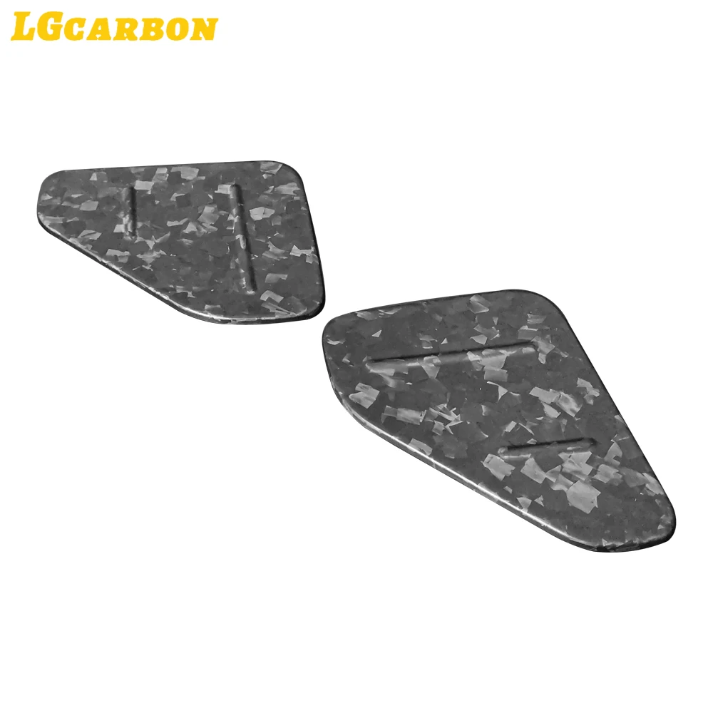 LGcarbon Carbon Fiber Central Control Switch Panel Side Trim Knee Leg Sticker Cover for 22 Toyota GR 86/Subaru BRZ