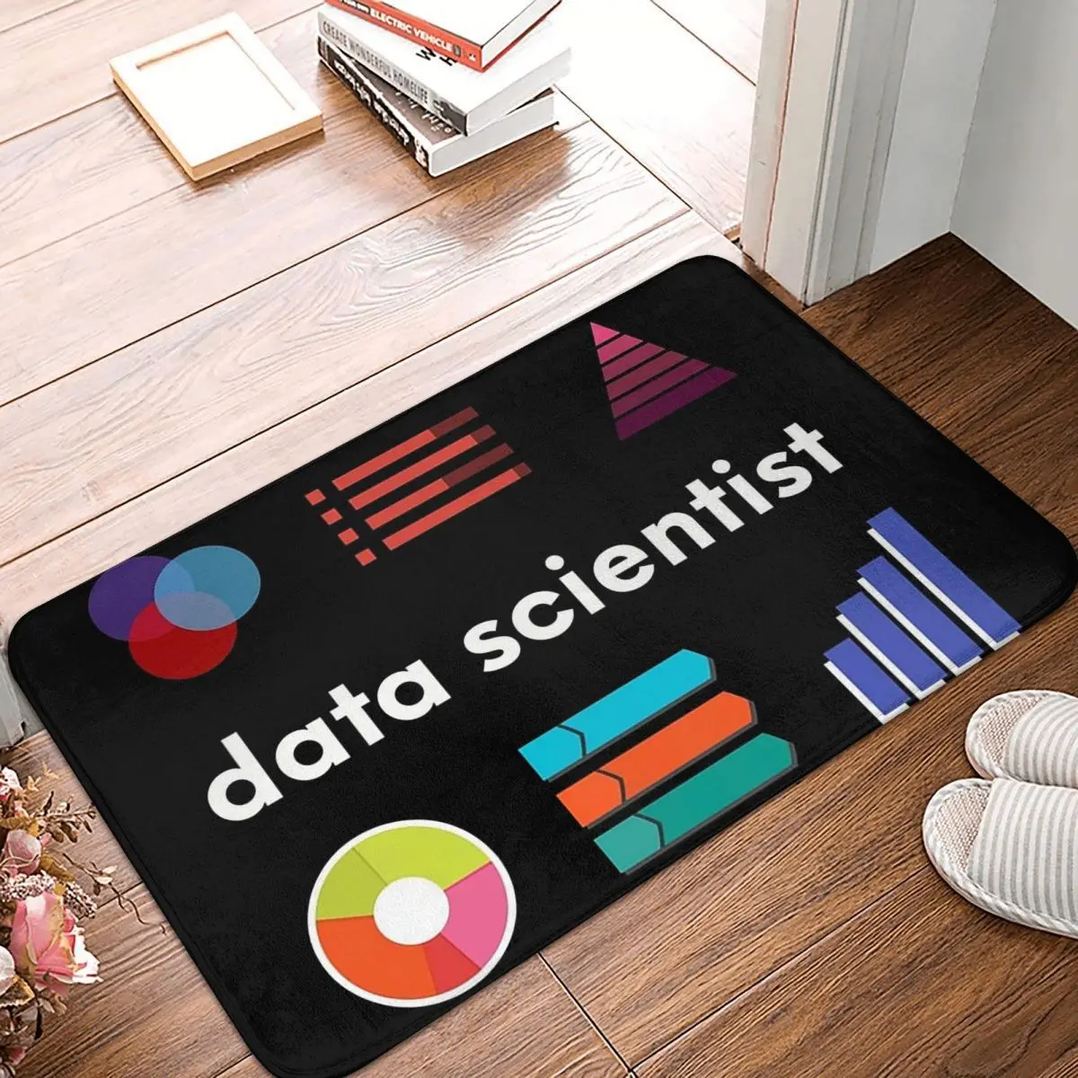 Data Scientist Data Nerd Data Analyst Anti-slip Doormat Floor Mat Carpet Rug for Kitchen Entrance Home Balcony Footpad Mats