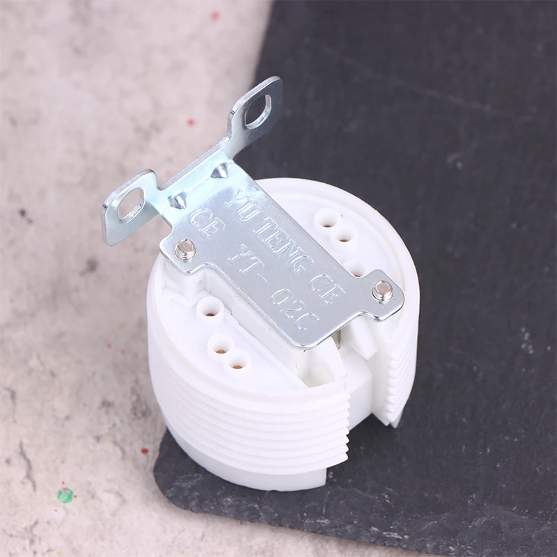 Soporte de lámpara de prueba de envejecimiento G23 G24 con cubierta aislante, soporte de lámpara de luz Led, convertidor, adaptador de casquillo de bombilla de tornillo, Base de lámpara halógena