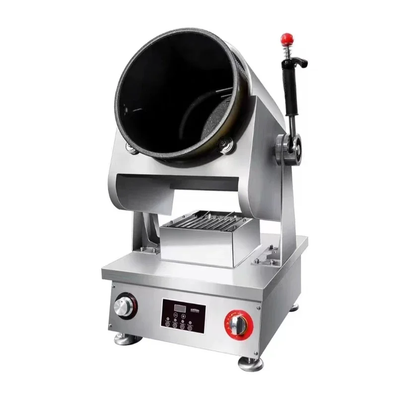 

Cooking machine Kitchen intelligent full-automatic multi-function electromagnetic drum frying pan Fried Rice machine