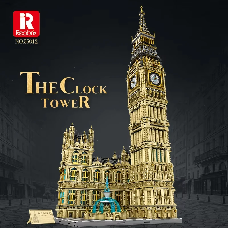 13825Pcs European-style Renowned Landmark Medieval Building  Block City Architecture Modular Model Collection Creative Toy Gift