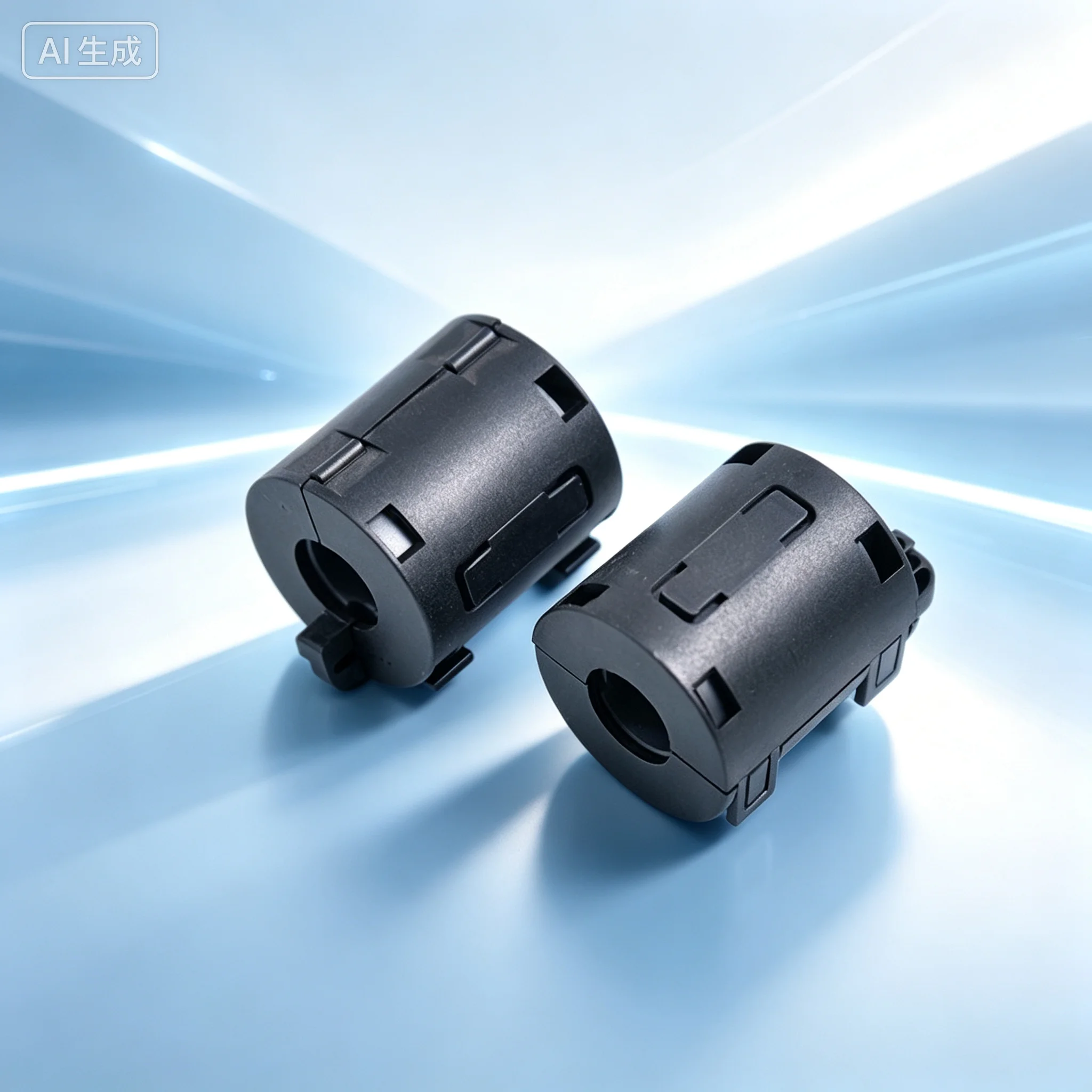 Snap-on Ferrite Core UF-130B for Electromagnetic Filter Anti-interference Magnetic Ring Shield Noise Suppressor  10pcs