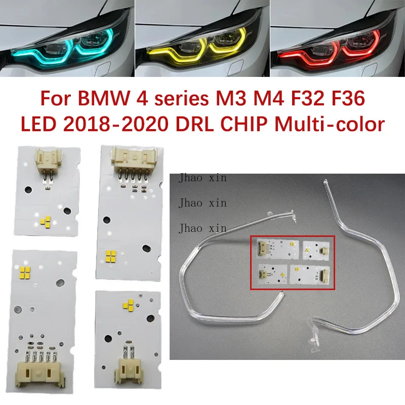 

Car Headlight DRL CHIP Angel Eye Ballast Module Multi-color for BMW 4 Series M3 M4 F32 F36 LED 2018-2020 Daytime Running Lights