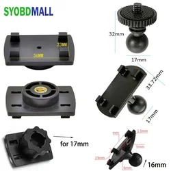 Standard 4 Button Head To 1/4 Copper Core Camera Connector Buckle Part 17mm/16mm Ball Head To 4K Adapter Phone Holders Accessory