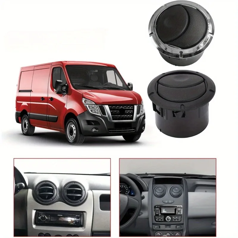 

Auto AC Vent Grille Cover 8200212480 Durable ABS Material for Renault Duster Dacia Logan Opel Movano B Nissan NV400 2010 Models