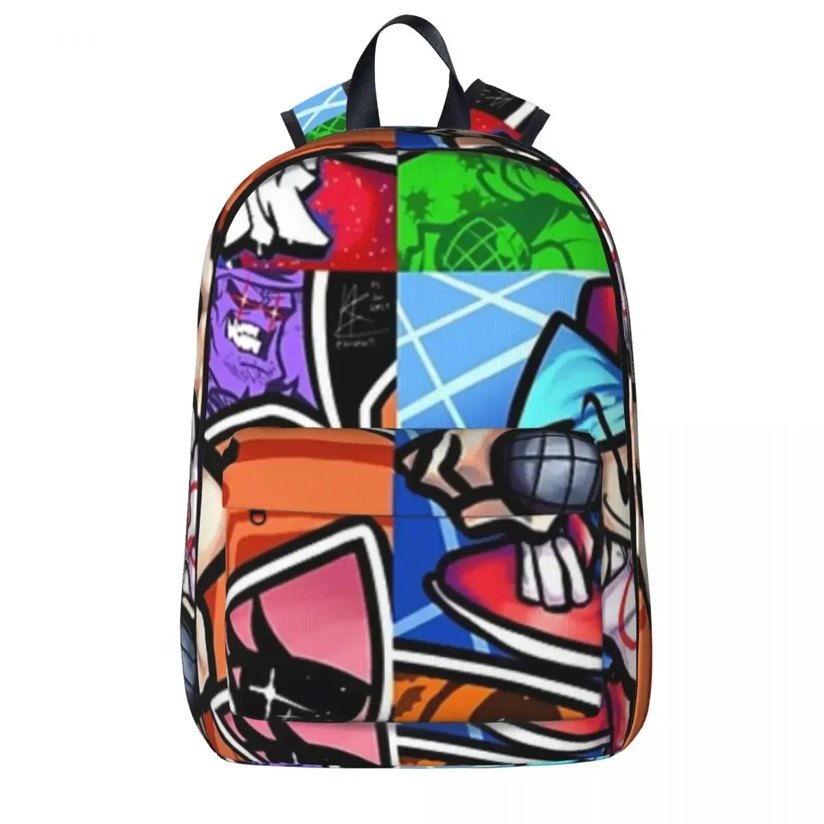 

Friday Night Funkin Poster Backpack Casual Student School Bag Laptop Rucksack Travel Rucksack Large Capacity Bookbag