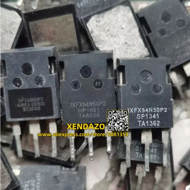 5pieces IXFX94N50P2 IXFX94N50 94N50 TO-247 N-CH 500V 94A Power MOSFET