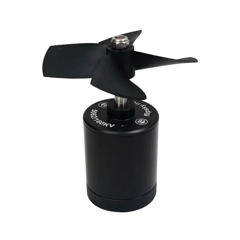 Flipsky 5062 Waterproof Brushless Motor 160KV Max 1100W IP58, 6-14S, Front or Rear Shaft with 4-Blade Propeller